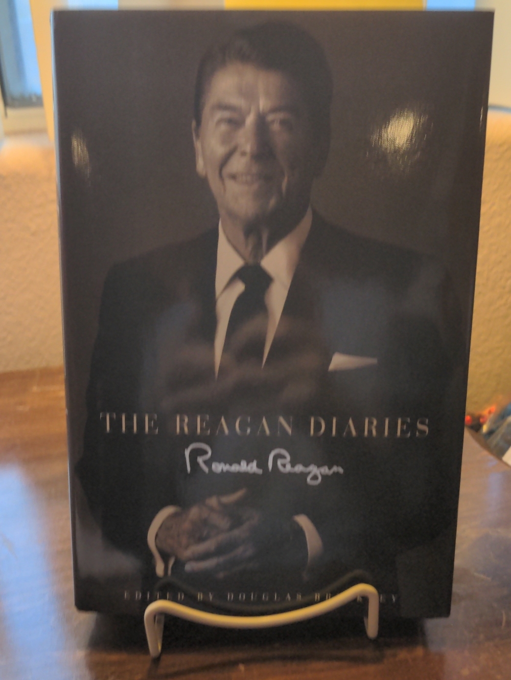 Autographed 1st Edition The Reagan Diaries Hardcover